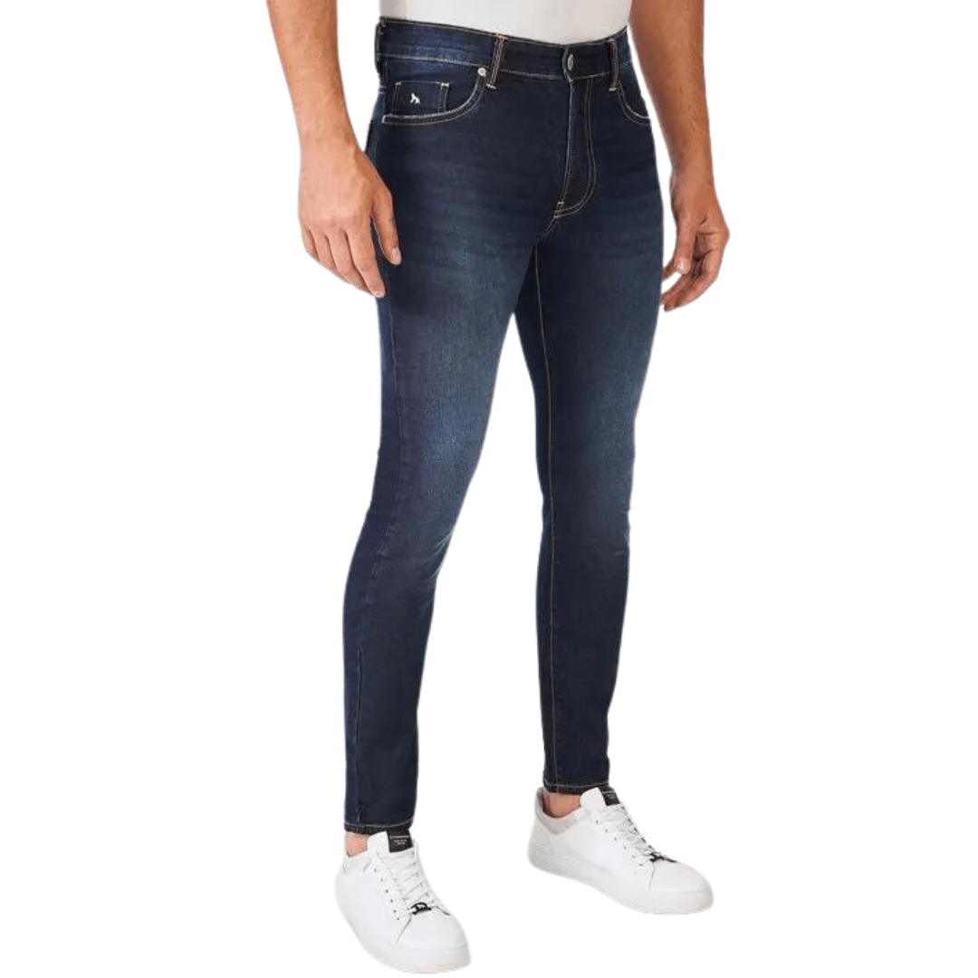 Calça Jeans Masculina Azul Escuro